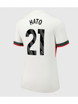 Zenske Futbalové oblečenie Chelsea Jorrel Hato #21 2025-26 Krátky Rukáv - Preč